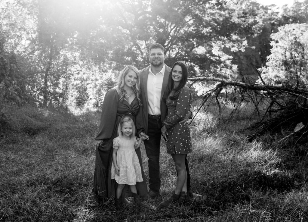 David Hess of Hess Insurance with family.